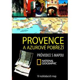 Provence a Azurové pobřeží. Průvodce s mapou (Francie, mj. Marseille, Toulon, Cannes, Nice)