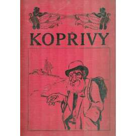 Kopřivy, list satirický, ročník VI. 1914 (s obálkami, komplet, originální vazba) [časopis, humor]