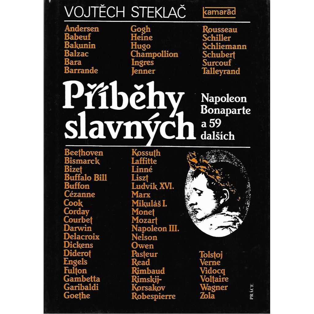 Příběhy slavných - Napoleon Bonaparte a 59 dalších (mj. i Balzac, Barrande, Beethoven, Darwin, Diderot, Goethe, Gogh, Marx, Mozart]