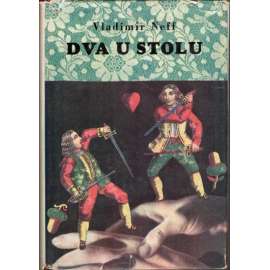 Dva u stolu - podpis autora [anonymní avantgardní obálka ]