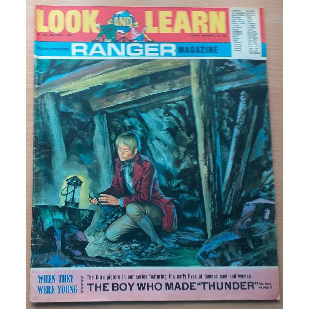 Look and Learn. No. 384, 24th May, 1969. Incorporating Ranger Magazine [anglický časopis pro děti]