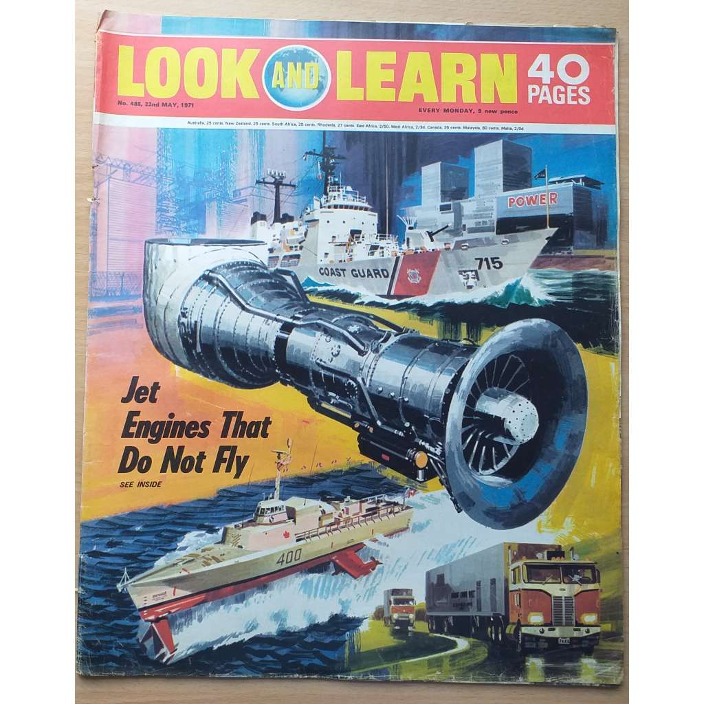 Look and Learn. No. 488, 22nd May, 1971 [anglický časopis pro děti]