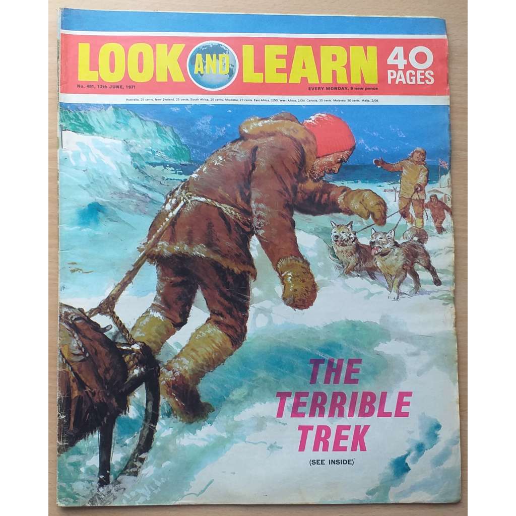 Look and Learn. No. 491, 12th June, 1971 [anglický časopis pro děti]