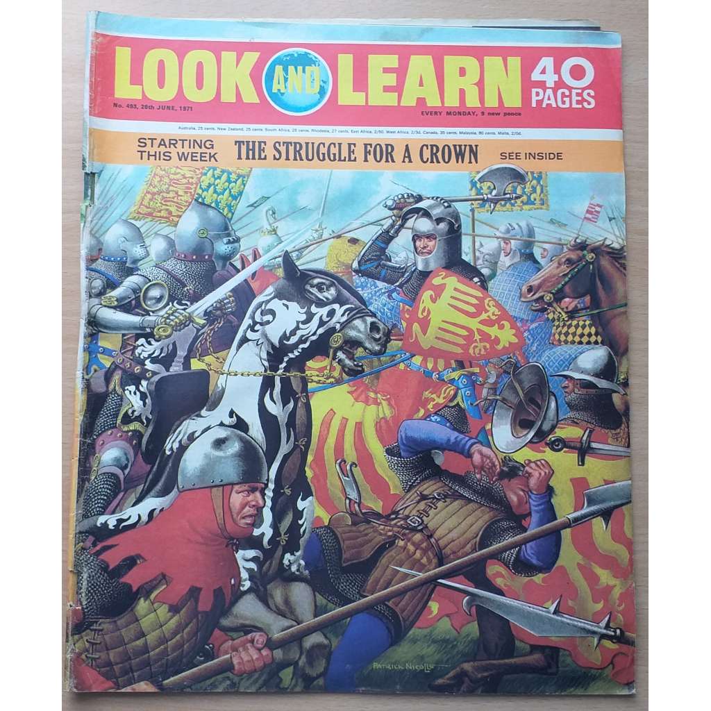 Look and Learn. No. 493, 26th June, 1971 [anglický časopis pro děti]