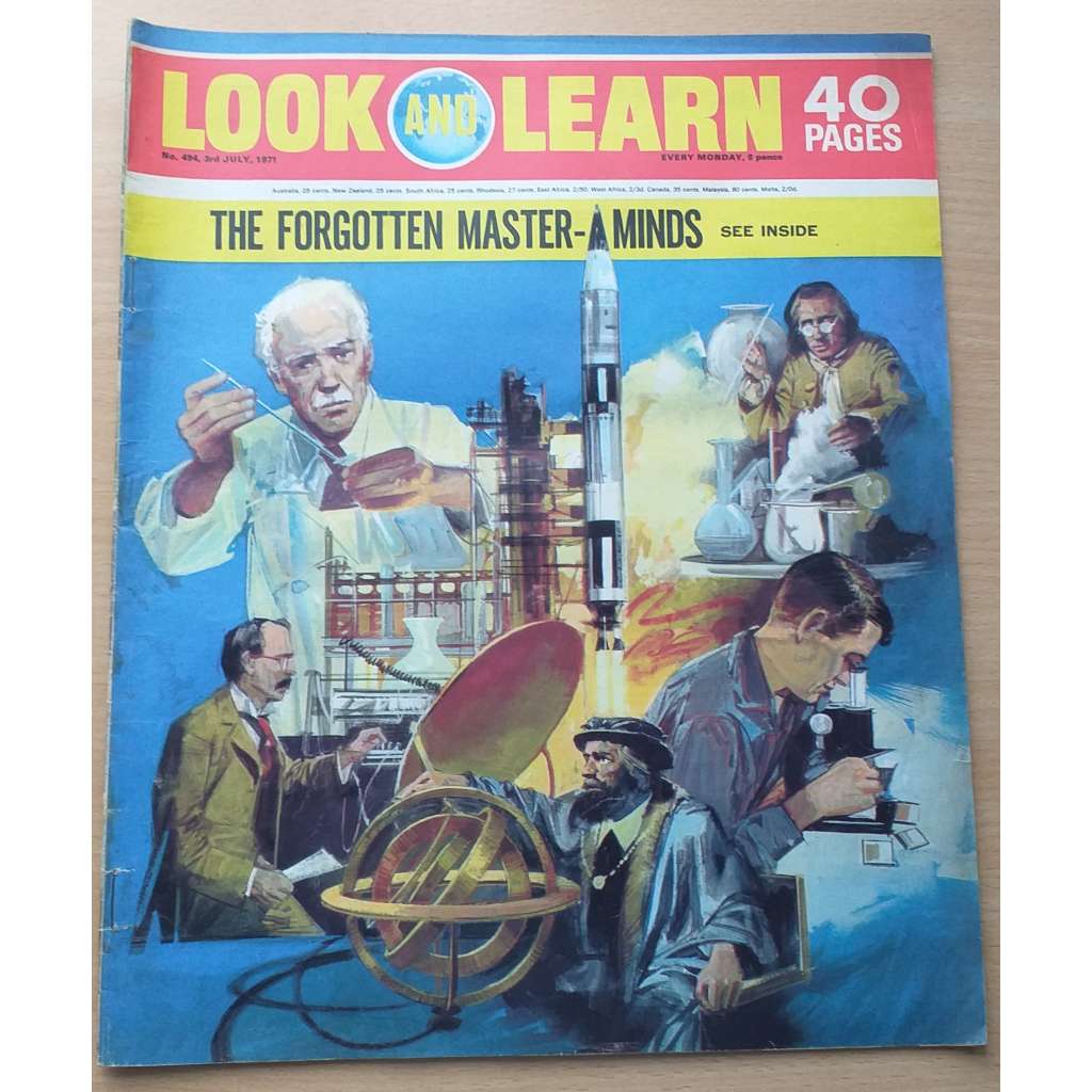 Look and Learn. No. 494, 3rd July, 1971 [anglický časopis pro děti]