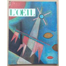 L´Oeil. Revue d´art mensuelle. No. 88, Avril 1962 [francouzský měsíčník o umění, č. 88, duben 1962]