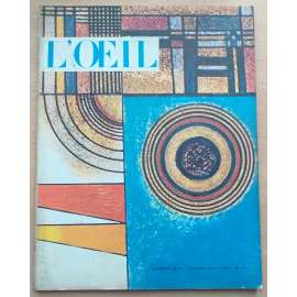 L´Oeil. Revue d´art mensuelle. No.67-68, Juillet-Aout 1960 [francouz. měsíčník o umění, č.67-68, červenec-srpen 1960]