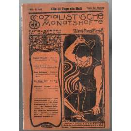 Sozialistische Monatshefte. 1915, 9. Heft [časopis, socialismus, 1915, 9. sešit]