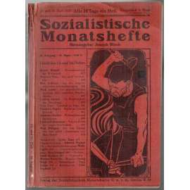 Sozialistische Monatshefte. 15. und 16. Heft 1920 [časopis, socialismus, 15. a 16. sešit 1920]