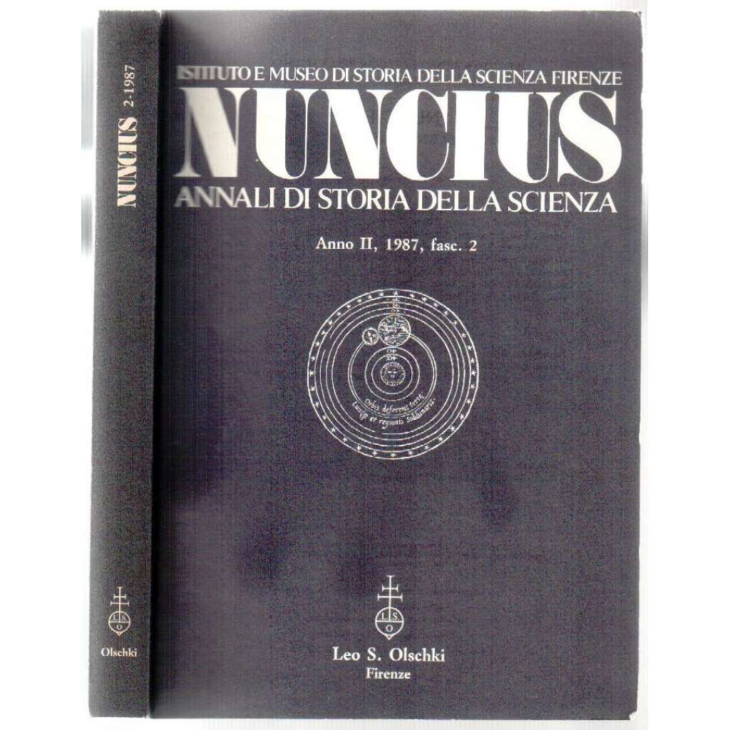 Nuncius Annali di storia della scienza. Anno II, 1987, fasc. 2 [historie, věda, ročník II, 1987, sv. 2]