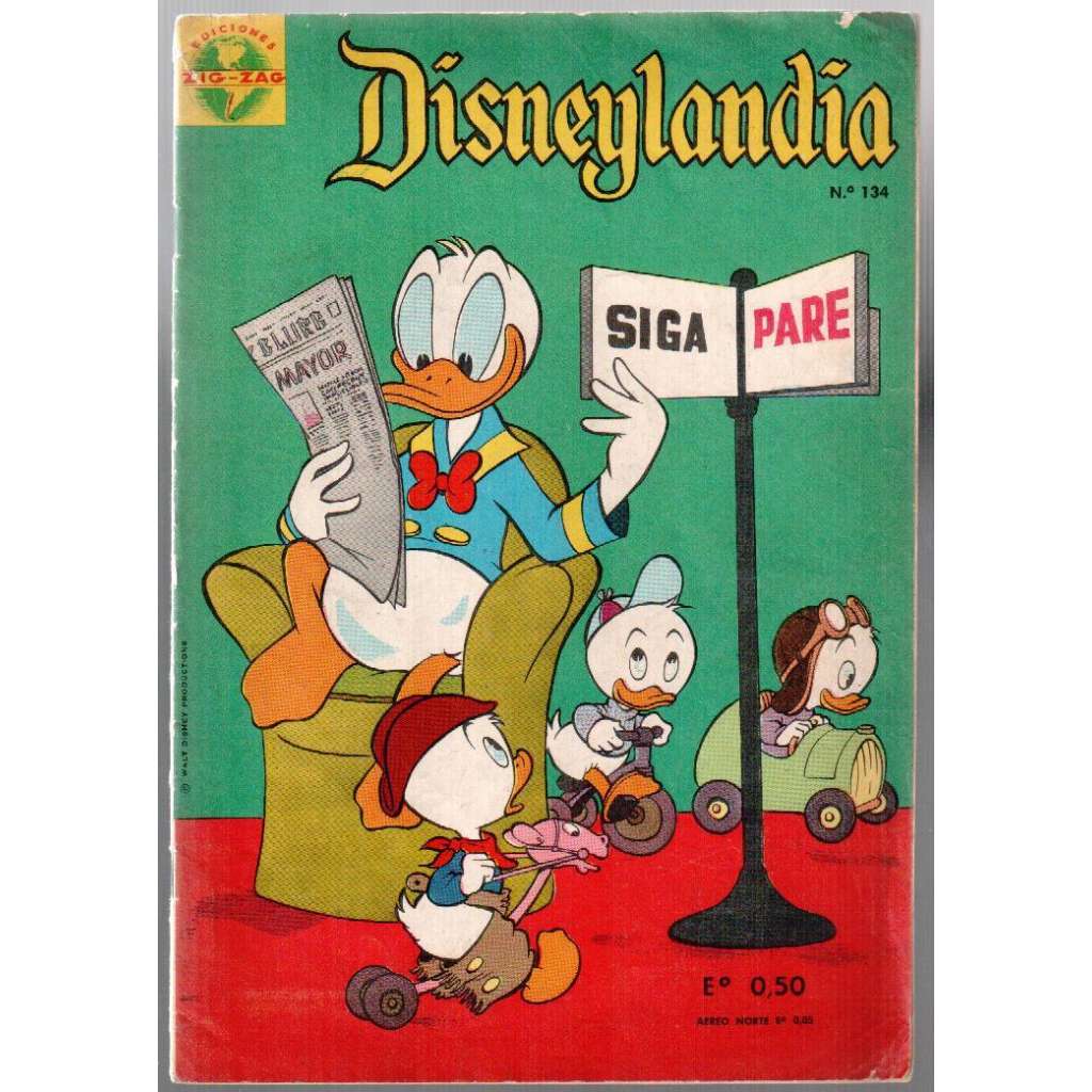 Disneylandia No. 134, 1965 [komiksový měsíčník pro děti, č. 134]