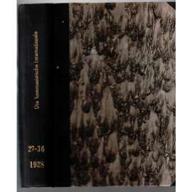 Die Kommunistische Internationale. Hefte 27 - 36, Juli - September 1928 [komunismus, sešity 27-36, 1928]