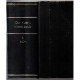 Kommunistische Internationale. Heft 25-52, Juni - Dezember 1928 [komunismus, sešity 25-52, 1928]