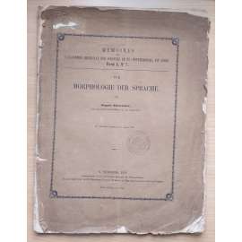 Mémoires de l´Académie Impériale des Sciences de St.-Pétersbourg, VIIe Série.  Zur Morphologie der Sprache [lingvistika]