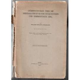 Untersuchungen über die Kristallstruktur von Sesquioxyden und Verbindungen ABO3  [chemie]