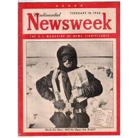 Continental Newsweek. The U.S. Magazine of News Significance. February 18, 1946 [časopis USA, 18. únor 1946]