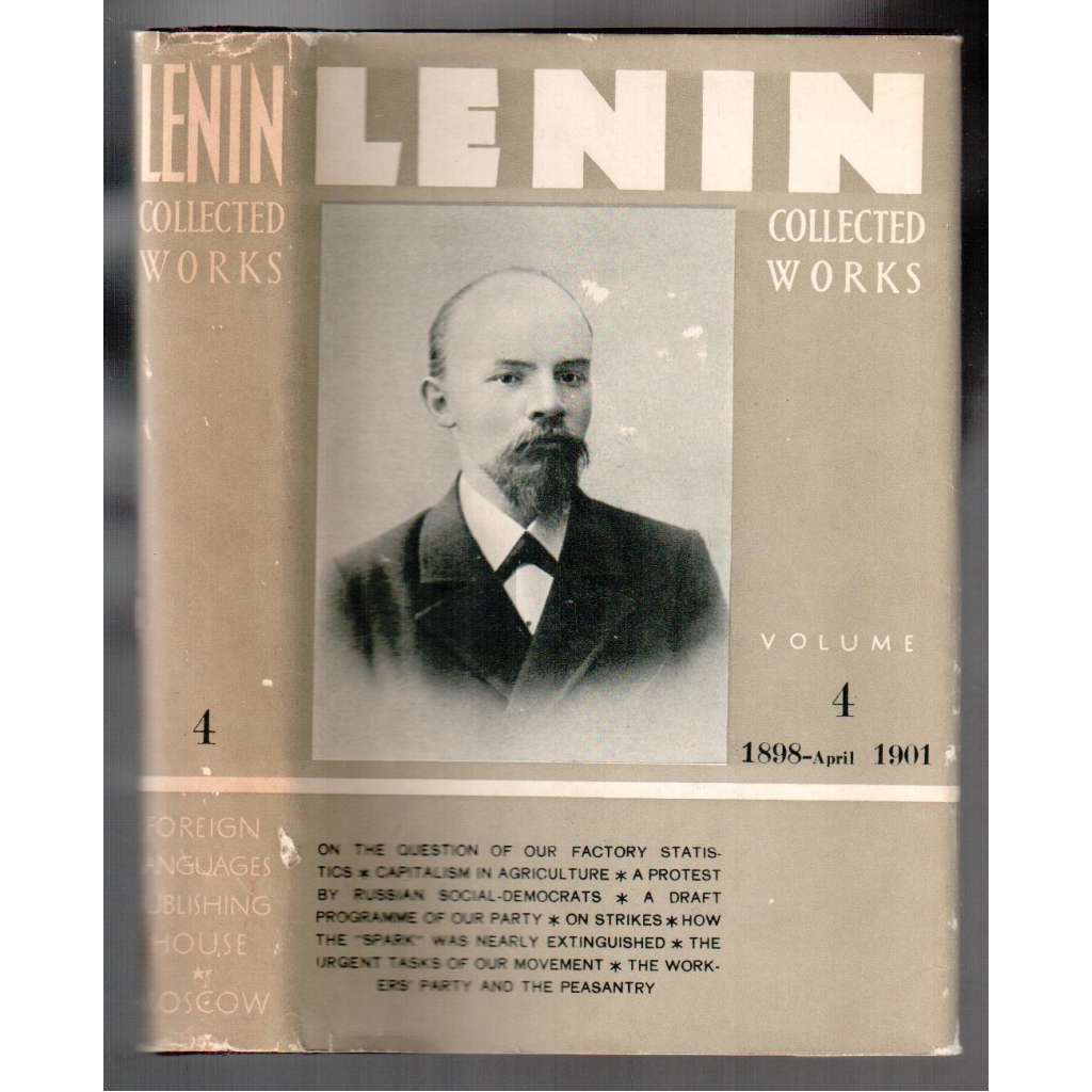 V. I. Lenin. Collected Works. Volume 4. 1898-April - 1901 [socialismus]