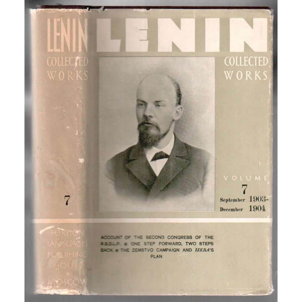 V. I. Lenin. Collected Works. Volume 7. September 1903 - December 1904 [socialismus]