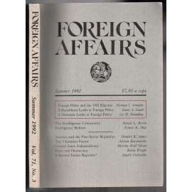 Foreign Affairs. Summer 1992, Vol. 71, No. 3 [magazín USA, léto 1992, č. 3