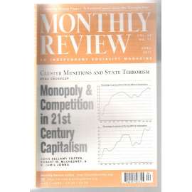 Monthly Review. An Independent Socialist Magazine. Vol. 62, No. 11, April 2011 [měsíčník USA, duben 2011]