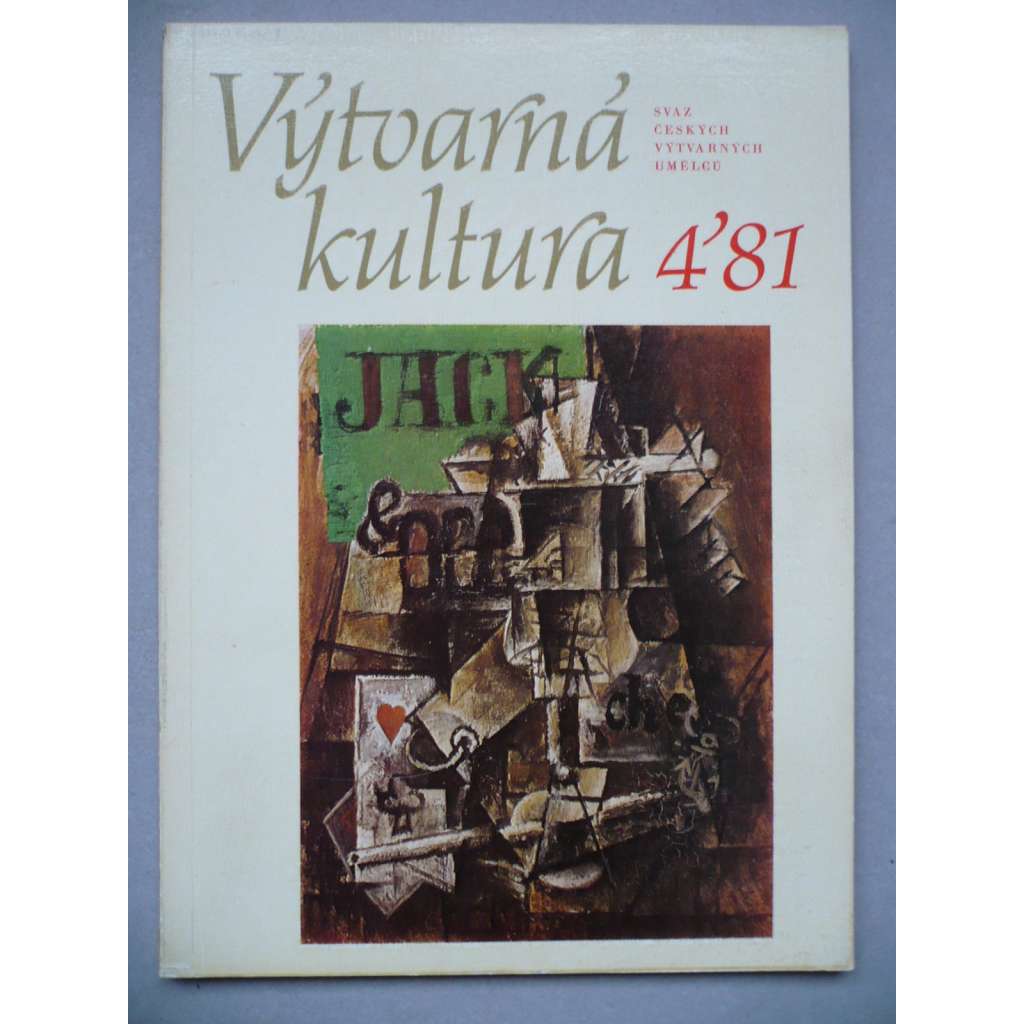 Výtvarná kultura 4/1981, roč. V., časopis