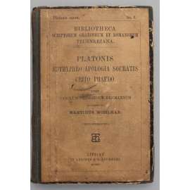 Platonis. Euthyphro, Apologia, Socratis, Crito, Phaedo (antická literatura, učebnice, řečtina, filozofie)