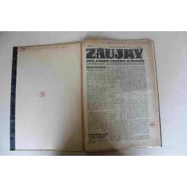Záujmy zeme- a lesných robotníkov na Slovensku 1923, ročník III. (noviny, první republika, Slovensko, zemědělství, lesnictví)