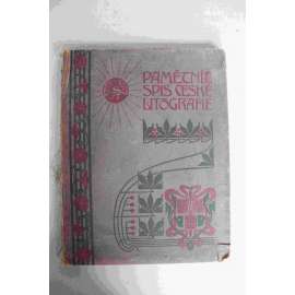 Pamětní spis vydaný na oslavu sté ročnice vynálezu litografie (grafika, litografie, mj. Alois Senefelder, K historii České hlavně však pražské litografie, inzerce - Carmine, Langhans)