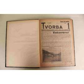 Tvorba. Týdeník pro literaturu, politiku a umění, ročník 3, 1928 (časopis, první republika, mj. Kladenská stávka, J. Štyrský - Pacifisté a generálové, Ukrajina, Film v Japonsku)