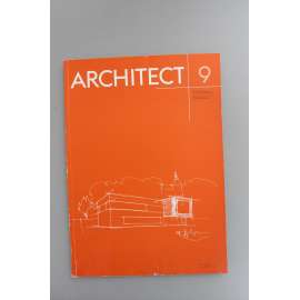 Architect 9, 2018 (časopis, architektura, mj. Tajmova vila, Lesní zpráva v Hořicích, Základní škola Chýně, Náves ve Velké Polomi, Chytrý Kolín,