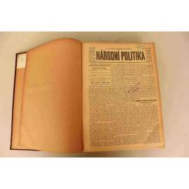 Národní politika 1905 [5] ročník XXIII (září, říjen) [noviny, deník, Rakousko Uhersko, mj. Rusko - státní duma, Válka rusko-japonská, Sebastopol, Boj proti alkoholismu, Řešení sporu skandinávského [Norsko, Švédsko], inzerce]