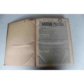 Národní politika 1924 ročník XLII (červenec, srpen) [noviny, deník, první republika, mj. Legionáři, Krajový slet sokolstva Č. Budějovice, Leoš Janáček, Předpoklady měnové reformy, Úvaha k 10 výročí války, inzerce]