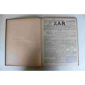 Zář. Krejcarový časopis 1898, roč. II. (noviny, Rakousko Uhersko, mj. Voltaire, Tělocvik a dělnictvo, Řemeslník a dělník, Rok 1848, Josef Garibaldi, František Palacký)