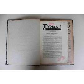 Tvorba. Týdeník pro literaturu, politiku a umění 1925, 1928, 1929 (časopis, avantgarda, první republika, mj. K případu Vrchlického, K. Teige - Technická a umělecká forma, Film v Japonsku, Ukrajina, Lenin)