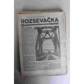 Rozsevačka 1932, ročník VII. (noviny, týdeník, první republika, mj. Leninův odkaz, Čtrnáct let Rudé armády, Protifašistický projev v Berlíně, Maxim Gorkij, To je Praha)