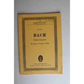Violin Concerto E dur (noty, houslový koncert, housle; podpis Josef Suk)