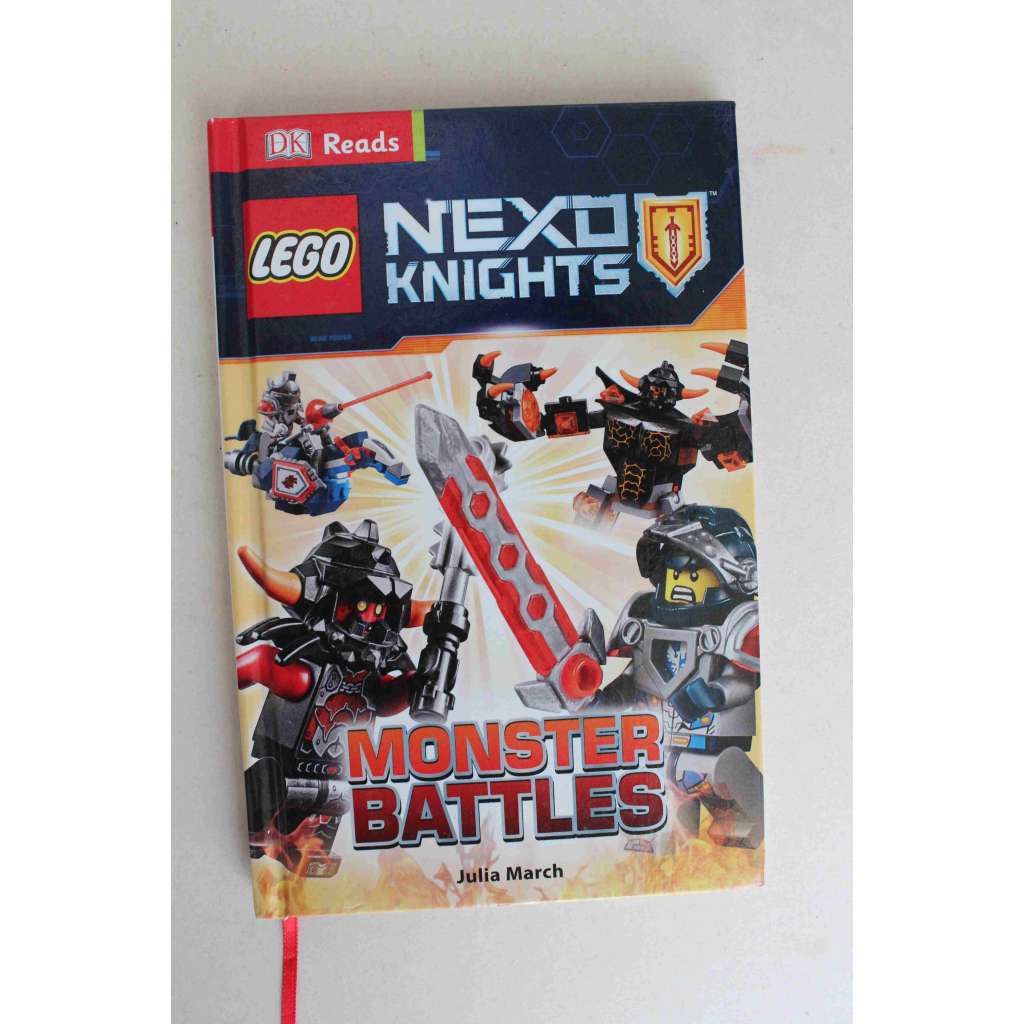 Monster Battles. Lego Nexo Knights (Bitvy monster, dětská literatura, Lego - ilustrace)