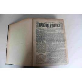 Národní politika 1928 ročník XLVI (březen, duben) [noviny, deník, první republika, mj. Světová uhelná krise a ČSR, Stará Paříž umírá.., Ženeva a kulomety, Nový konflikt rusko-německý, Jubilejní výstava v Brně, Vzducholoď Italia)