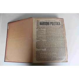 Národní politika 1913, roč. XXXI (květen, červen) (noviny, deník, Rakousko Uhersko, mj. Pro mír, Balkánská válka, Požár albánský?, Útok němectva, Moravské volby, Václav Jansa - úmrtí, inzerce)