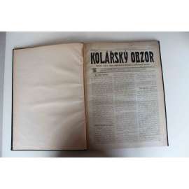 Kolářský obzor 1910-1914 (časopis, kolářství, truhlářství, kola, mj. Kolegové, dělníci kolářští!; Zkouška tovaryšská; Koláři čeští!; Lichva a byty)