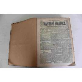 Národní politika 1912, ročník XXX [6] (listopad, prosinec) [noviny, deník, Rakousko Uhersko, mj. Rozvrácená říše turecká!; Balkánská válka, Rakousko a Srbsko; Mír, ne válku!)