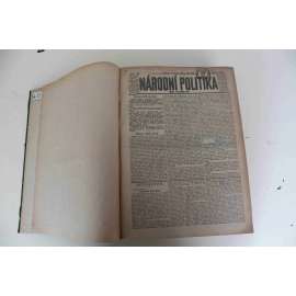 Národní politika 1926 ročník XLIV (září, říjen) [noviny, deník, první republika, mj. Na cestě do Ženevy, Kolik platí poražené Německo, Letadlo pro každého [Ford], Šetřit, spořit!, Karel Hašler, Francie, Italie a Německo, inzerce)