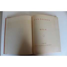 Jan Štursa. Dílo (sochařství, kresba, mj. Alois Jirásek, Zborov, Bedřich Smetana, Jan Amos Komenský, Leoš Janáček; polopergamenová vazba - vazba kůže)