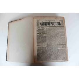 Národní politika 1916, ročník XXXIV (duben-červen) [noviny, deník, první světová válka, mj. Válka světová, Zatažení Holandska do války?, Bitva u Verdunu, Spor německo-americký, Lord Churchill o námořní bitvě - bitva u Skageraku, Jan Otto - úmrtí)