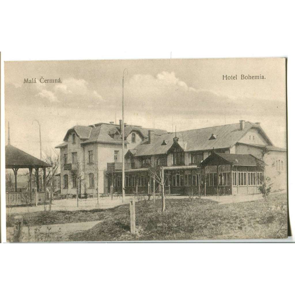 Malá Čermná, Hronov, Náchod, hotel Bohemia