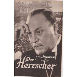 Der Herrscher. Bio-program v obrazech. Filmový prospekt z kina.(režie V. Harlan , hrají E. Jannings, P. Wagner)