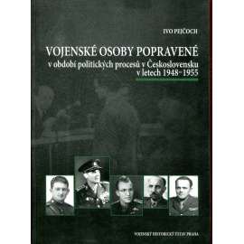 Vojenské osoby popravené v období politických procesů v Československu v letech 1948-1955