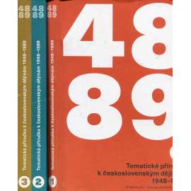 Tematická příručka k československým dějinám 1948-1989 - díl 1.-3. (3 svazky)