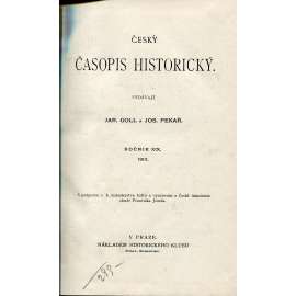 Český časopis historický, ročník XIX./1913