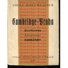 Cambridge-Praha (obálka Adolf Hoffmeister)